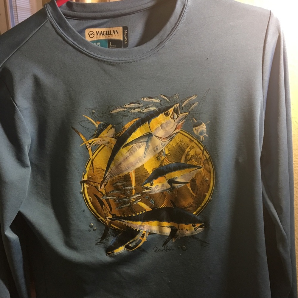 Magellan long sleeve fishing shirt